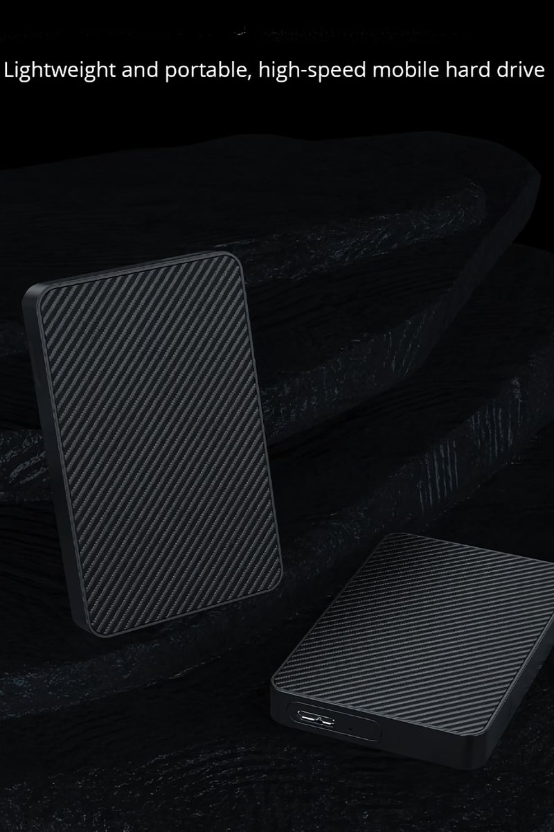 Mobile Hard Drive, High Speed Large Capacity Storage Drive, Shockproof Portable External Solid State Drive, Compact Lightweight Data Storage Device For Mobiles Laptops, (1pc, Black, 1TB) - Image 4