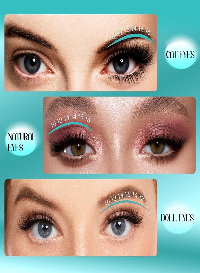 GEMERRY كتل رموش بنية رموش فردية أكثر كثافة 10-18 مم كتل رموش دائرية 80D حجم 280 قطعة رموش كتل تمديد رموش في المنزل - Image 5