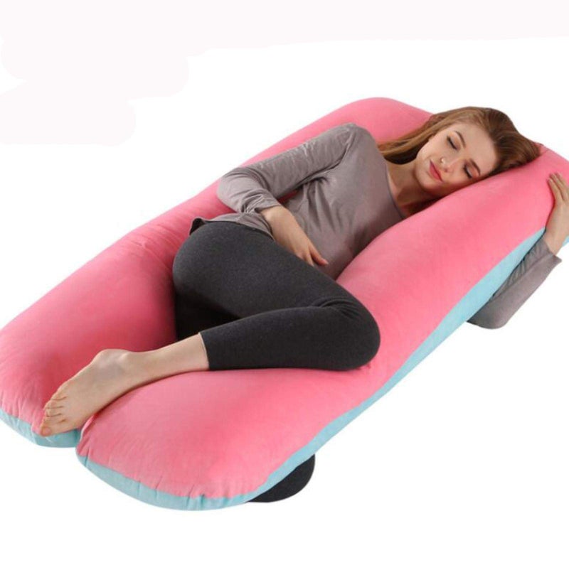 Moro Moro 3 Full Body Pregnancy Pillow Pregnant Women Sleeping Support Pillow Cotton U Shape Maternity Pillows Pregnancy Side Sleeper Bedding 8