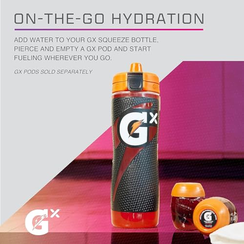 Gatorade Gx NFL Non-Slip Squeeze Bottles, Gx Hydration System, & Gx Sports Drink Concentrate Pods - Image 4