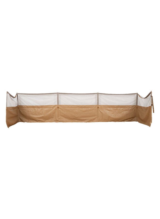 AL SANIDI Camping windbreak for trips, camping air curtain, Sandy, Size 8*1.20 Metre  - Image 1