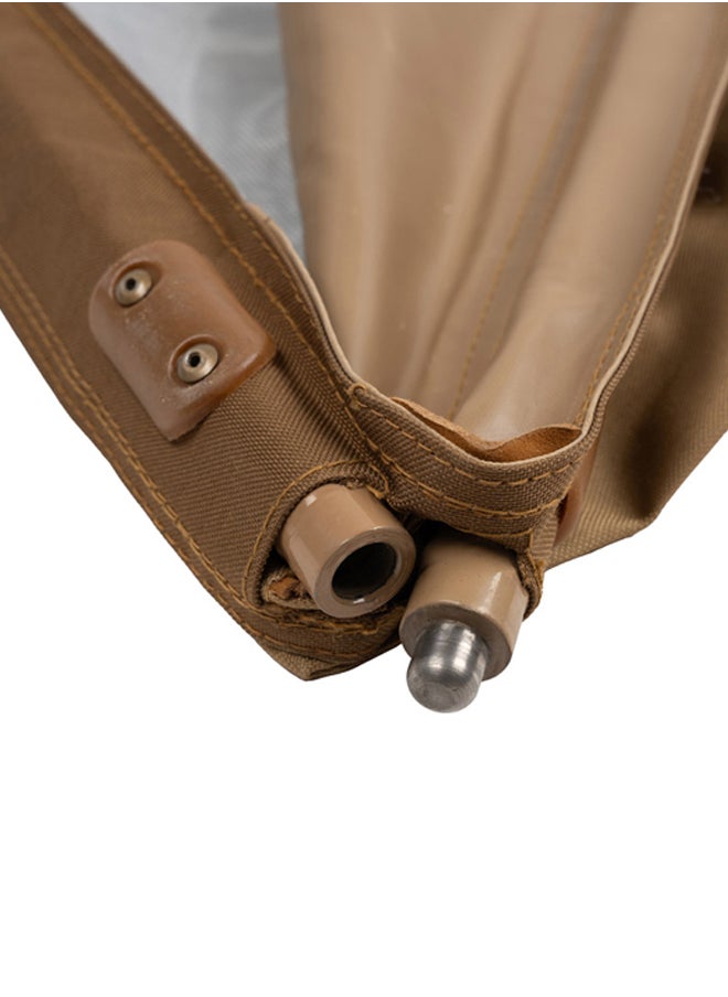 AL SANIDI Camping windbreak for trips, camping air curtain, Sandy, Size 8*1.20 Metre  - Image 3