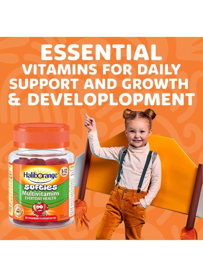 Haliborange Kids Multivitamin Strawberry Softies 30 - Image 2