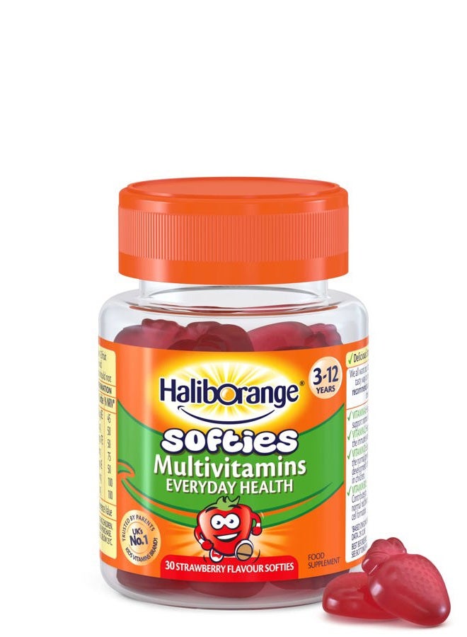 Haliborange Kids Multivitamin Strawberry Softies 30 - Image 1