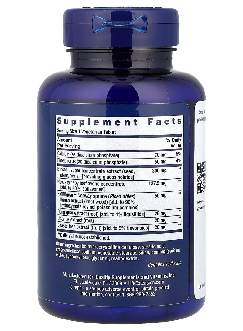 لايف إكستنشن صحة المرأة ، إستروجين للنساء ، 30 قرصًا نباتيًا - Image 2