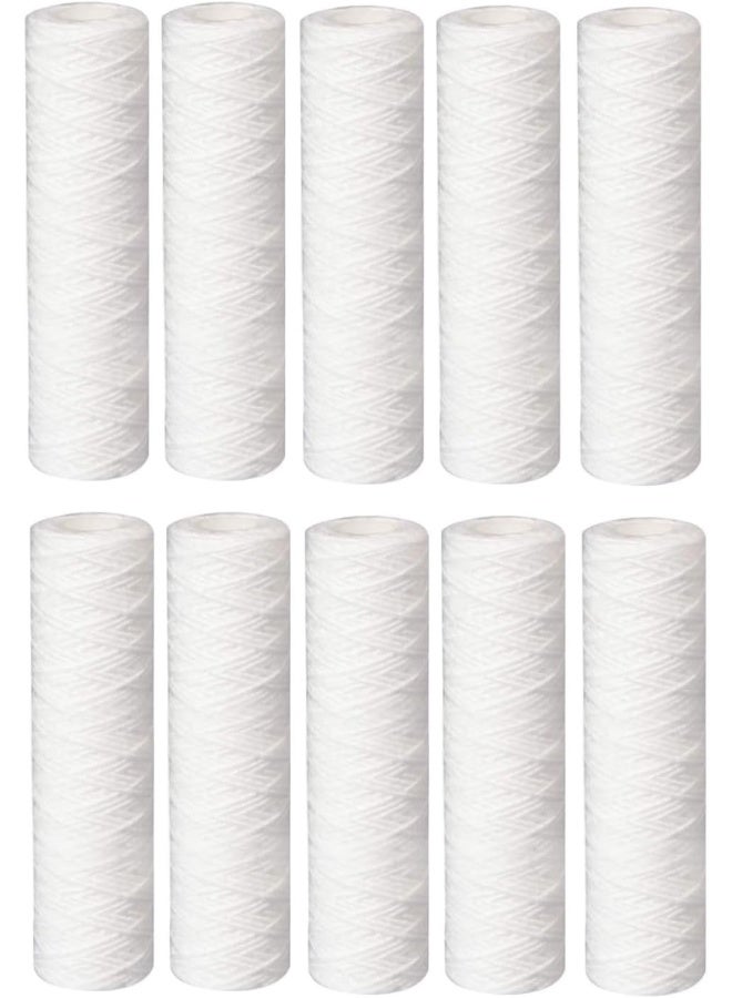 Royal Apex Water Filter Replacement Cartridges 10" Polypropylene Cotton Sponge Universal Cartridges - Image 1