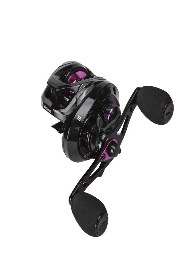 OKUMA Okuma HG-101H-A Halogen Baitcast Left Reels, Black, 100 - Image 1