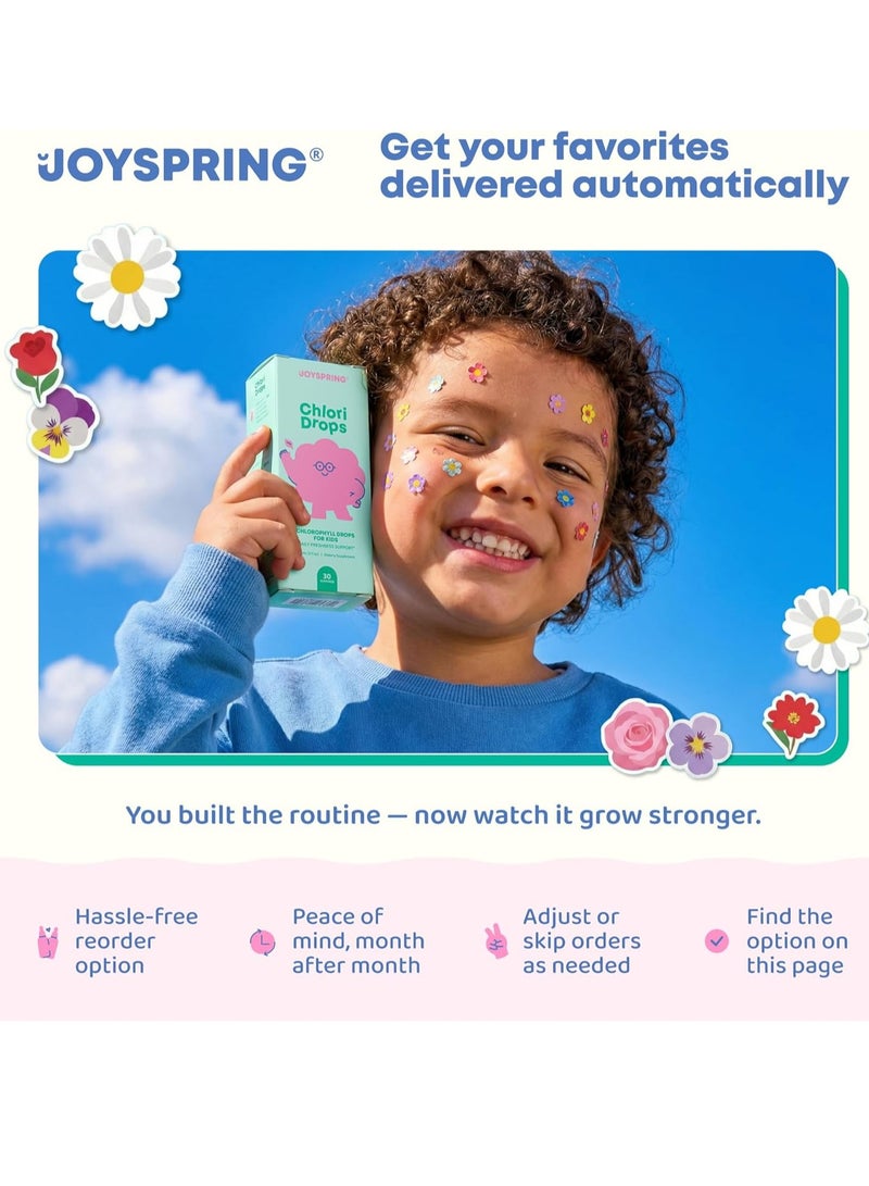 JoySpring Mood Magic for Kids – Natural Mood Support Pixie Sticks Candy with Saffron Extract, Magnesium Citrate & Vitamin D3 | Sugar-Free Powder Drink or Candy | 25 Servings | 4+ Years - Image 3