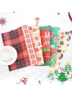 Set Of 5 Christmas Theme Designed Table Mat With Non Slip Material For Dining Table Coffee Table etc (Size 45×30CM) - pzsku/Z5D6D68F71325500624E6Z/45/_/1655382707/e829195e-82fb-49a6-ad2c-9120d33ce4da