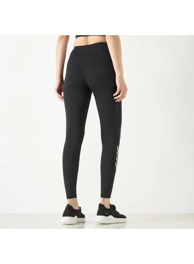 Kappa Kappa Striped Leggings with Elasticated Waistband
