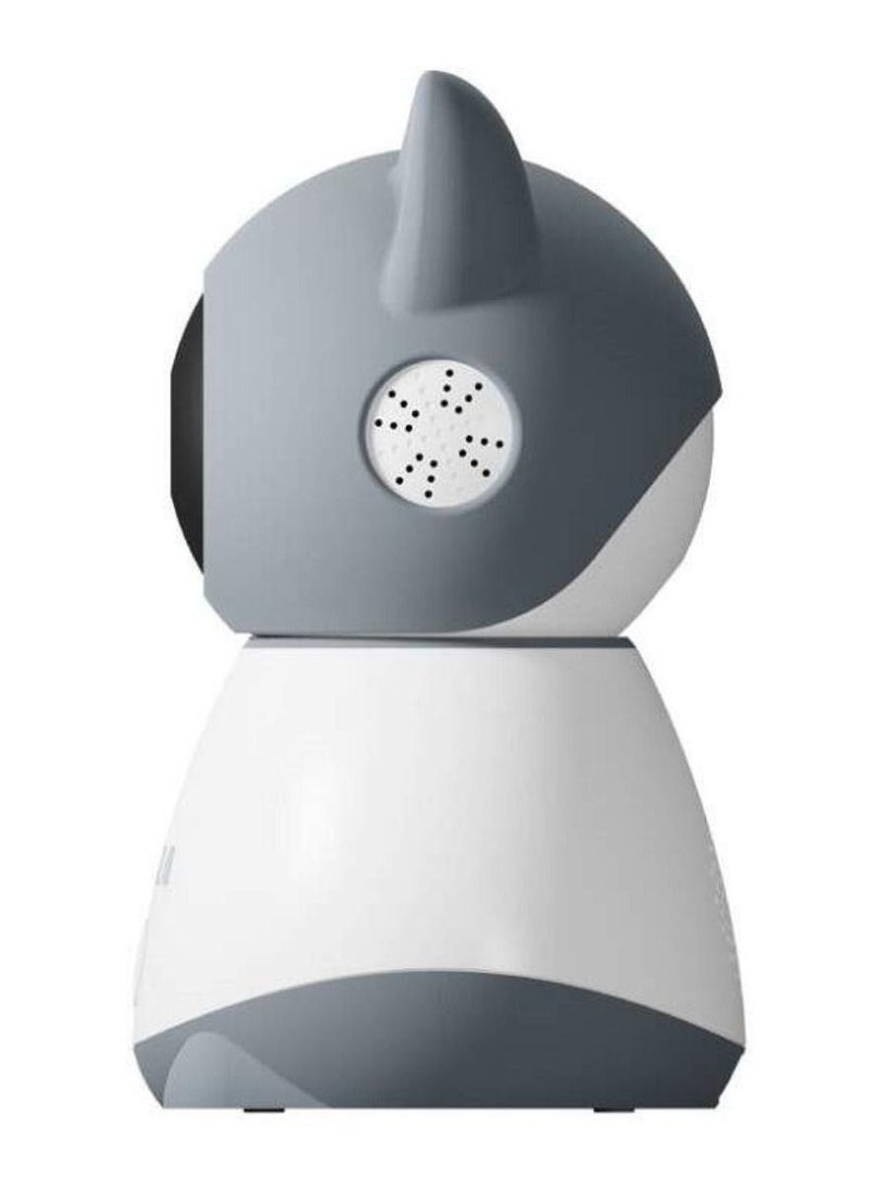 Tesla - Smart 360 Degree Baby Camera with Motion & Sound Detection & HD Resolution & Tesla Home App - Grey - Image 1