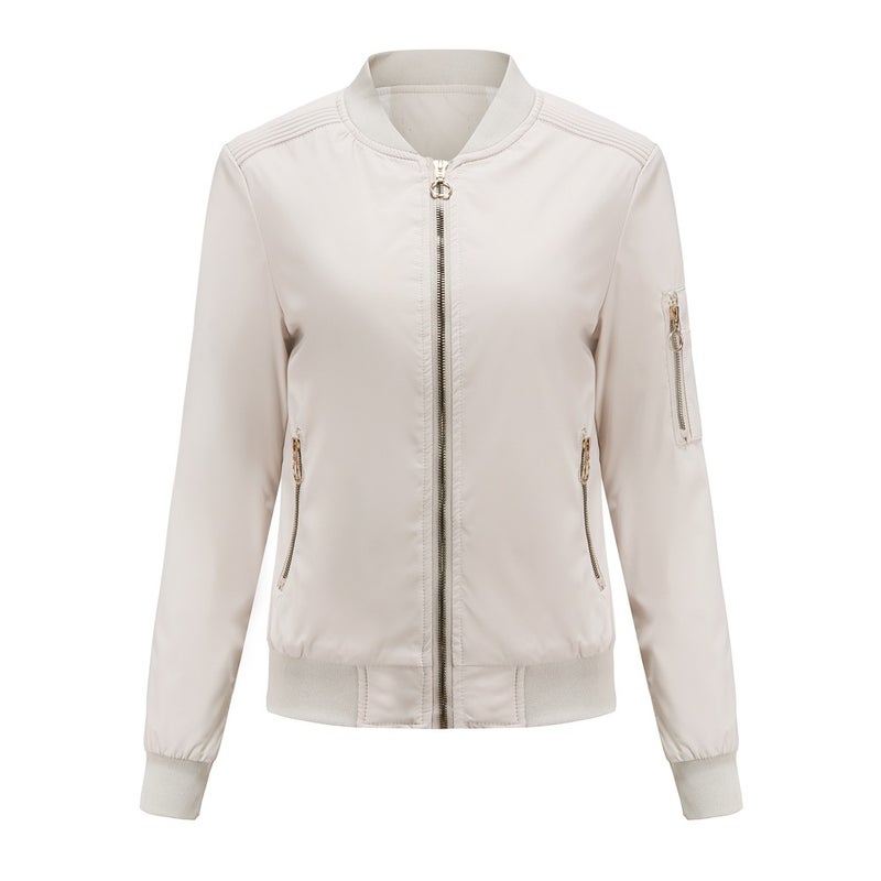European Size New Products 2021 Fashion Women'S Jackets Casual Thin Cotton Outwears Wish - Image 1