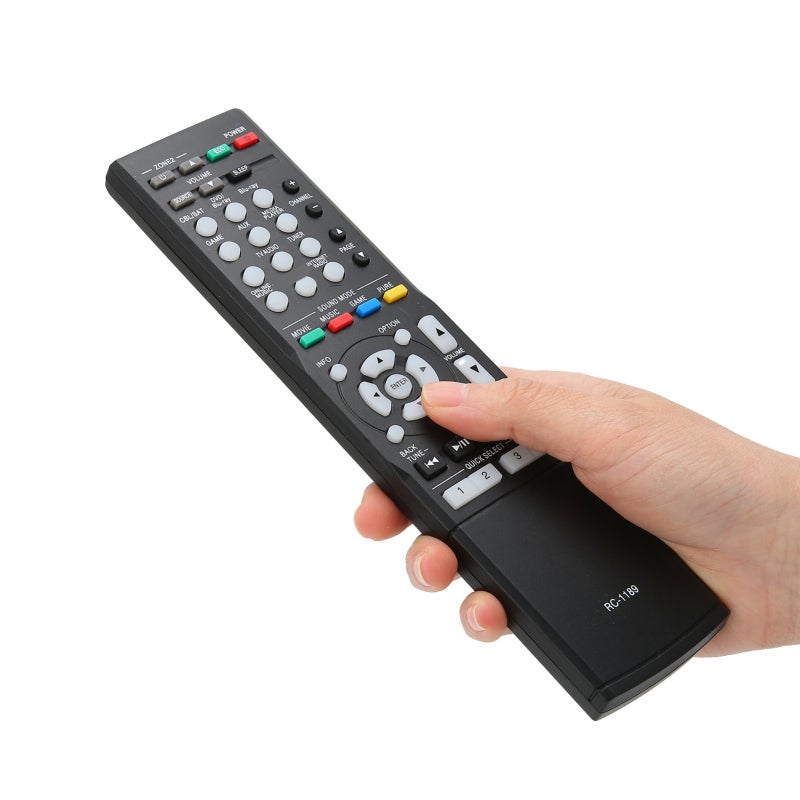 استبدال جهاز التحكم عن بعد RC-1189 لمستقبل الصوت والفيديو دينون AVR-S720W AVR-S700W - بديل مخصص بأداء مستقر لجهاز التحكم عن بعد لنظام المسرح المنزلي - Image 4