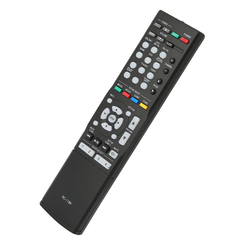 استبدال جهاز التحكم عن بعد RC-1189 لمستقبل الصوت والفيديو دينون AVR-S720W AVR-S700W - بديل مخصص بأداء مستقر لجهاز التحكم عن بعد لنظام المسرح المنزلي - Image 5