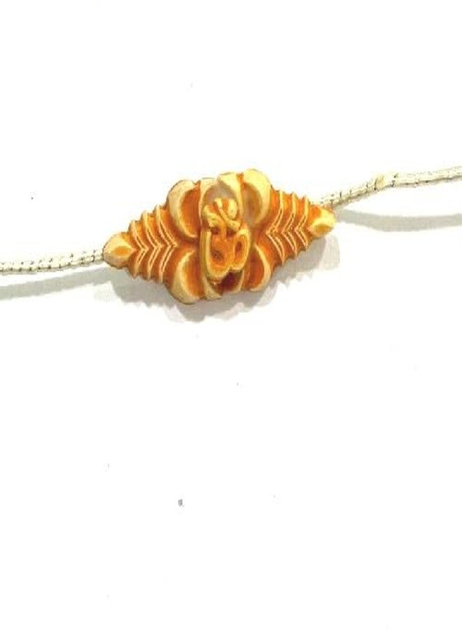 Ekdant Om Rakhi Raksha Bandhan Rakhi & Silk Thtead - Beautiful Rakhi RK18 - Image 1