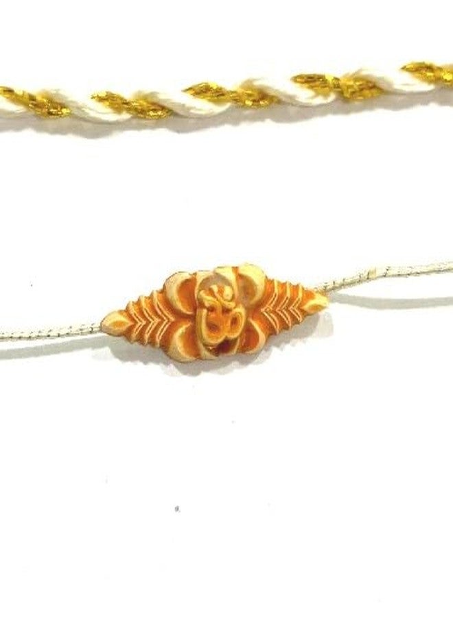 Ekdant Om Rakhi Raksha Bandhan Rakhi & Silk Thtead - Beautiful Rakhi RK18 - Image 2