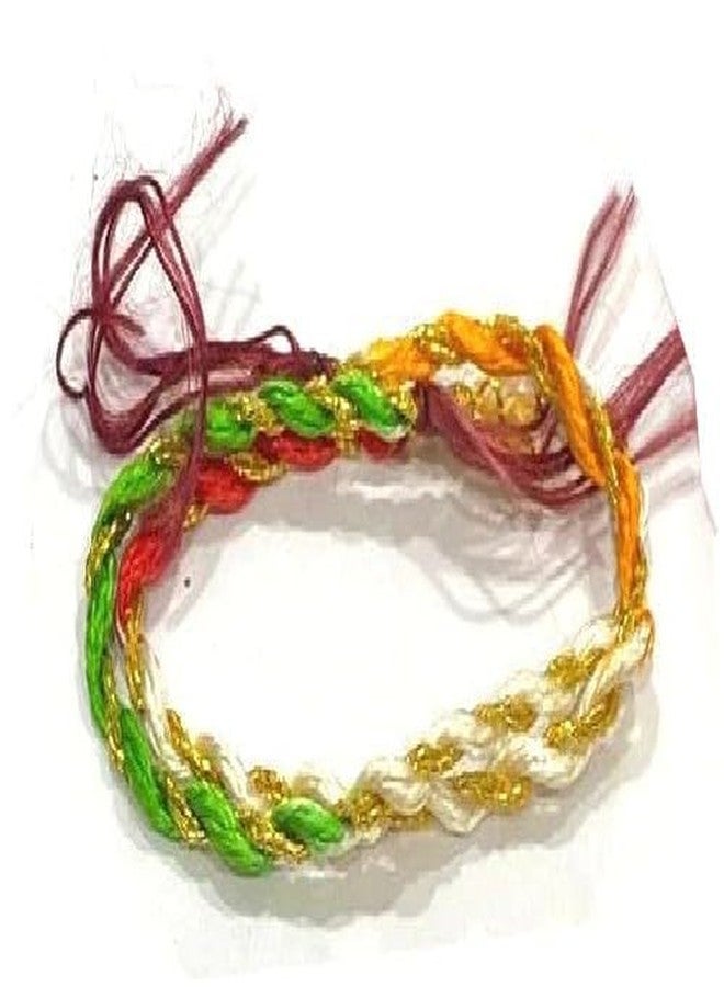 Ekdant Om Rakhi Raksha Bandhan Rakhi & Silk Thtead - Beautiful Rakhi RK18 - Image 3