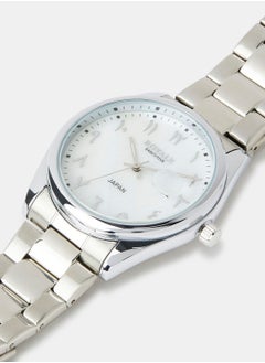 Royale Mega Round Shape Analog Wrist Watch RE229/19 - 40mm - Silver  - Image 3