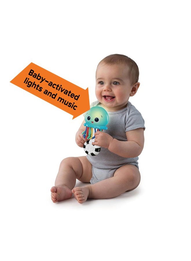 Baby Einstein Ocean Glow Sensory Shaker Musical Toy, Ages Newborn +  - Image 2