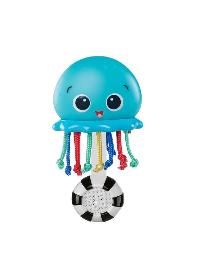 Baby Einstein Ocean Glow Sensory Shaker Musical Toy, Ages Newborn +  - Image 1