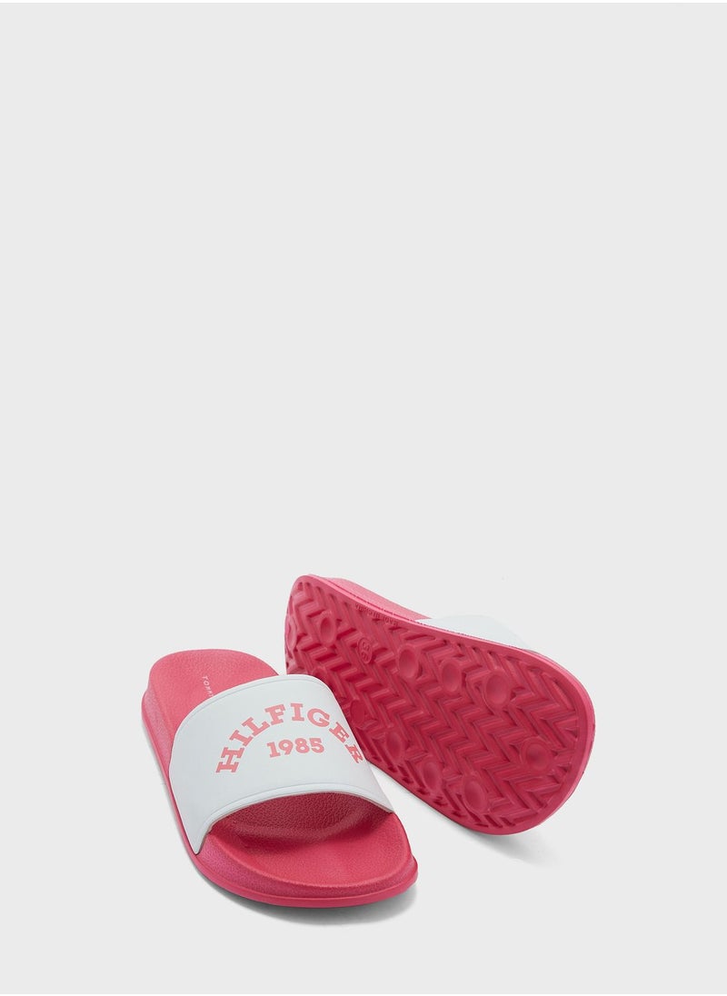 TOMMY HILFIGER - Kids Platinum Slyde - Image 1