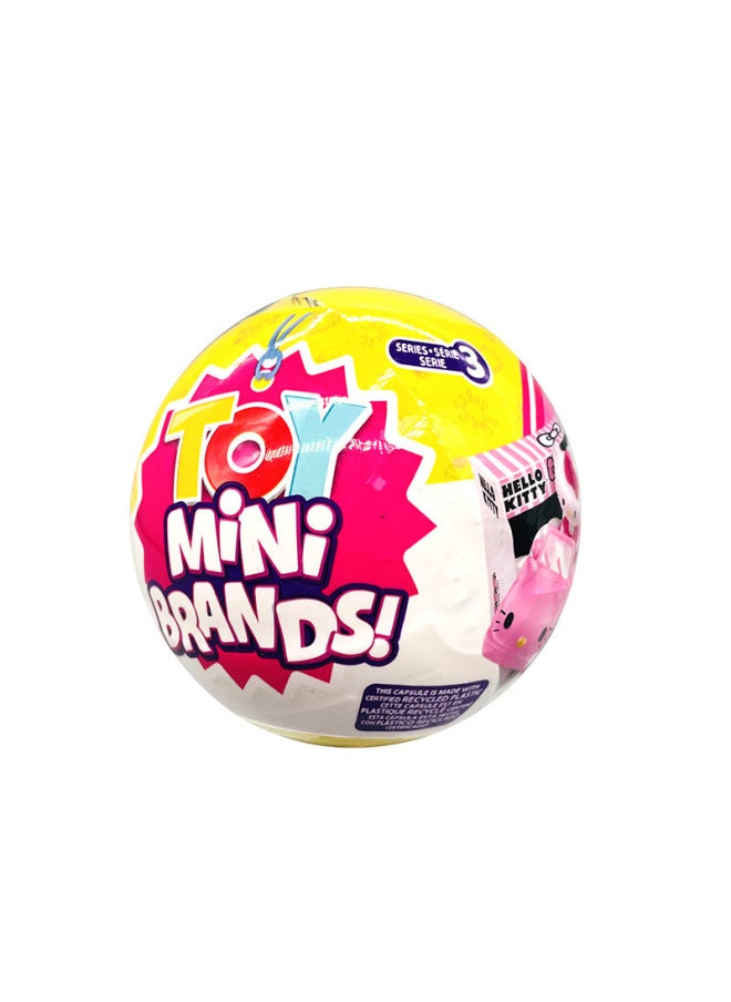 Generic - ZURU Di 2 Generation Five Times Surprise Ball Demolition KT Demolition Blind Ball Trend Blind Box Play Home Mini Miniature Toy-Colour:Kt Blind Ball In Groups Of Four-Specification:One Size Fits All - Image 1
