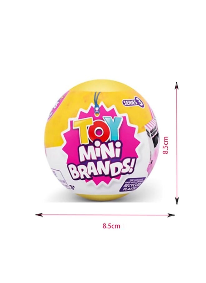 Generic - ZURU Di 2 Generation Five Times Surprise Ball Demolition KT Demolition Blind Ball Trend Blind Box Play Home Mini Miniature Toy-Colour:Kt Blind Ball In Groups Of Four-Specification:One Size Fits All - Image 1