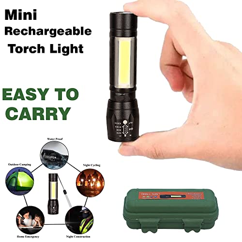 Care4 Care 4 (911) Rechargeable Flashlight,One of the Smallest and Lightest 35000LM External Flashlight - Image 3