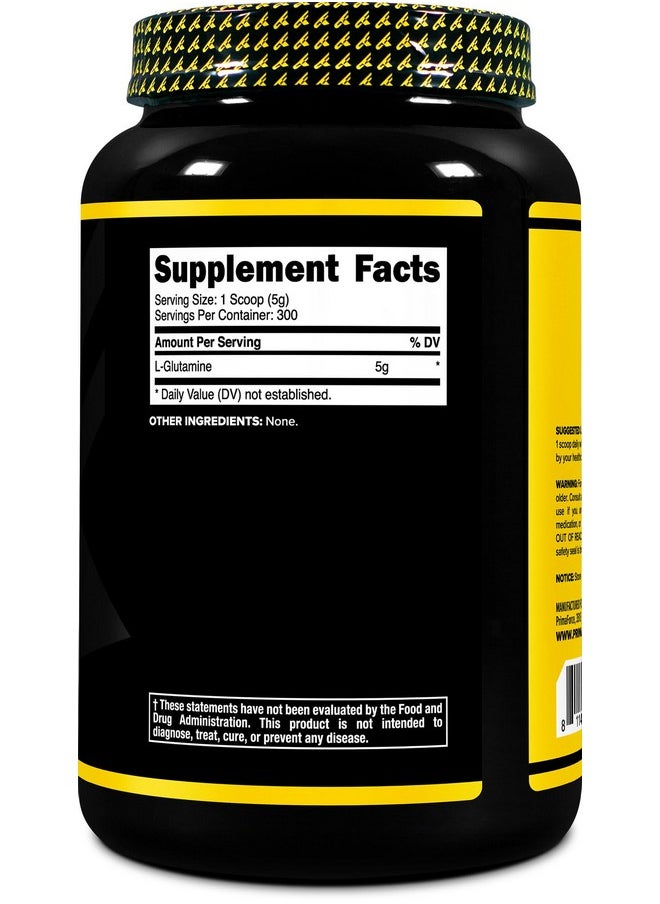 Primaforce - Primaforce L-Glutamine Powder 1500 Gram (1.5 KG) Dietary Supplement - Image 1