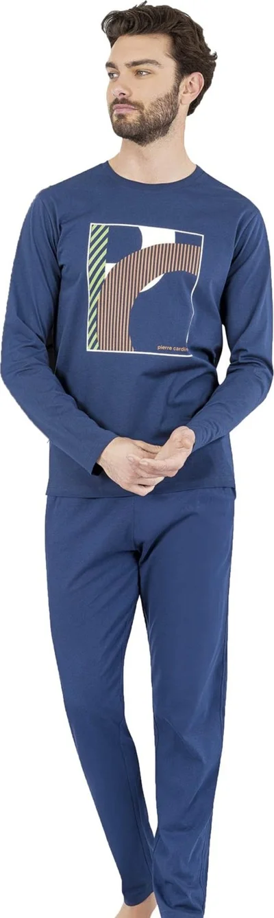 pierre cardin 100% Cotton Seasonal Printed Men's Pajama Set