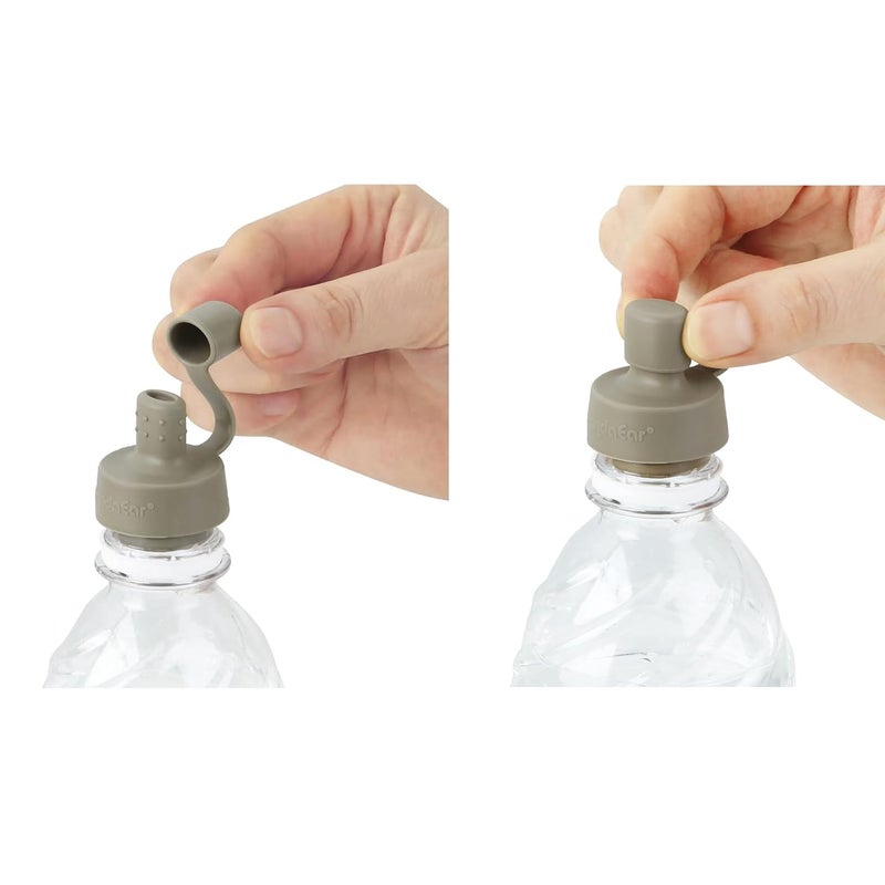 PandaEar 6 Pack Updated Silicone Water Bottle Cap Baby No Spill Bottles Top Spout Adapter for Toddlers Kids BPA Free  LeakProof Multicolor - Image 3