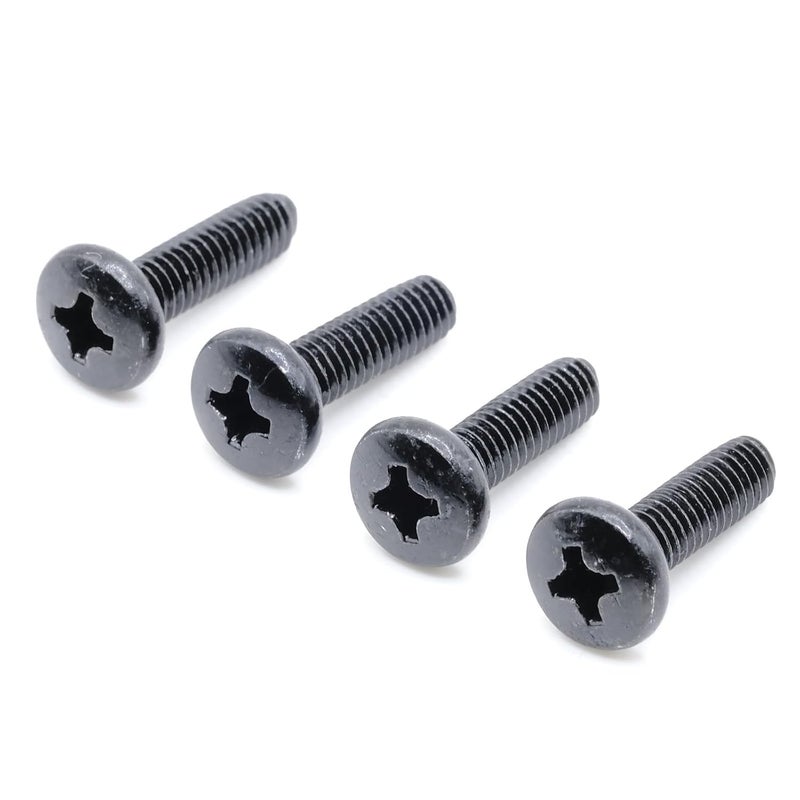 ReplacementScrews براغي حامل التلفاز متوافقة مع سامسونج 6003-001334 (M4XL14) - مجموعة من 4 - Image 1
