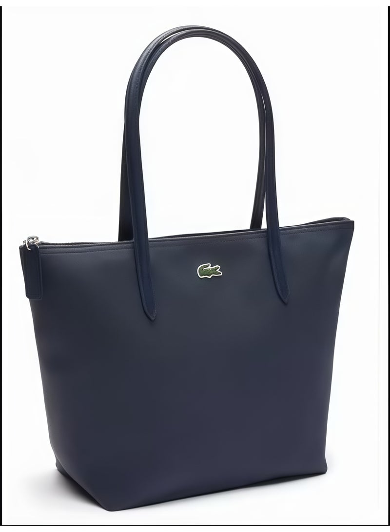 Lacoste Women's L12.12 Concept Fashion Versatile Large Capacity Zipper Handbag Single Shoulder Bag Tote Bag Camera Bag Medium - Image 5