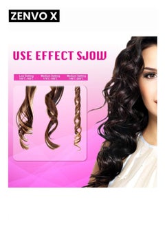 zenvo X Wireless Automatic Curling Iron – Rechargeable & Portable  - Image 3