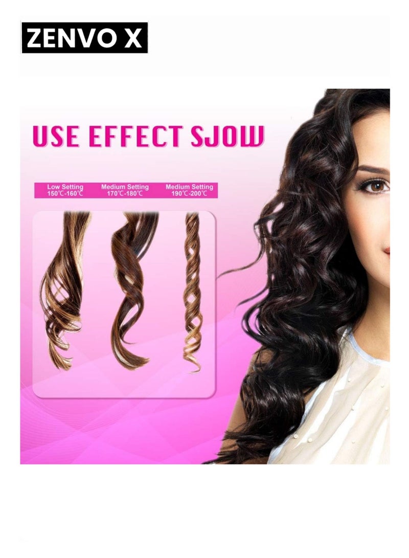 zenvo X Wireless Automatic Curling Iron – Rechargeable & Portable - Image 3