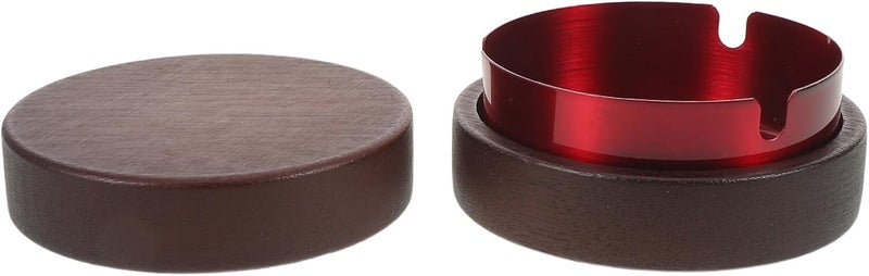 SAFIGLE Stainless Steel Ashtray with Lid Portable Outdoor Patio Ashtray for Smokers Lightweight Travel Cigar Holder for Home Office Car Use - Image 1