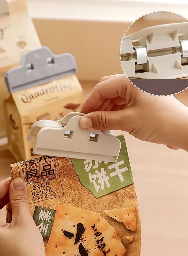 15 Pcs Chip Clips Bag Clips Food Clips, Heavy Duty Plastic Clips for Bag, All-Purpose Air Tight Seal Clip Cubicle Hooks for Office School Kitchen ﻿ - Image 2