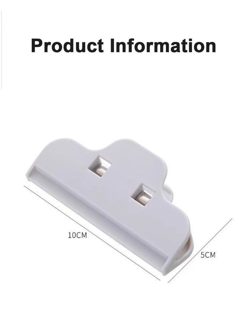 15 Pcs Chip Clips Bag Clips Food Clips, Heavy Duty Plastic Clips for Bag, All-Purpose Air Tight Seal Clip Cubicle Hooks for Office School Kitchen ﻿ - Image 5