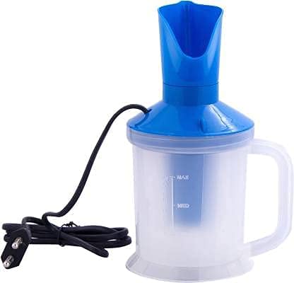 bizwiz REYSUN 3 in 1 vaporizer steamer for coughcold and facial inhaler steamer for cold and cough Blue - Image 4