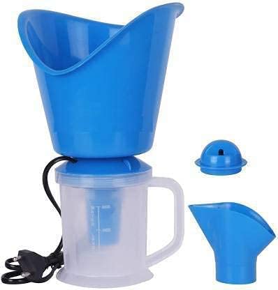 bizwiz REYSUN 3 in 1 vaporizer steamer for coughcold and facial inhaler steamer for cold and cough Blue - Image 1