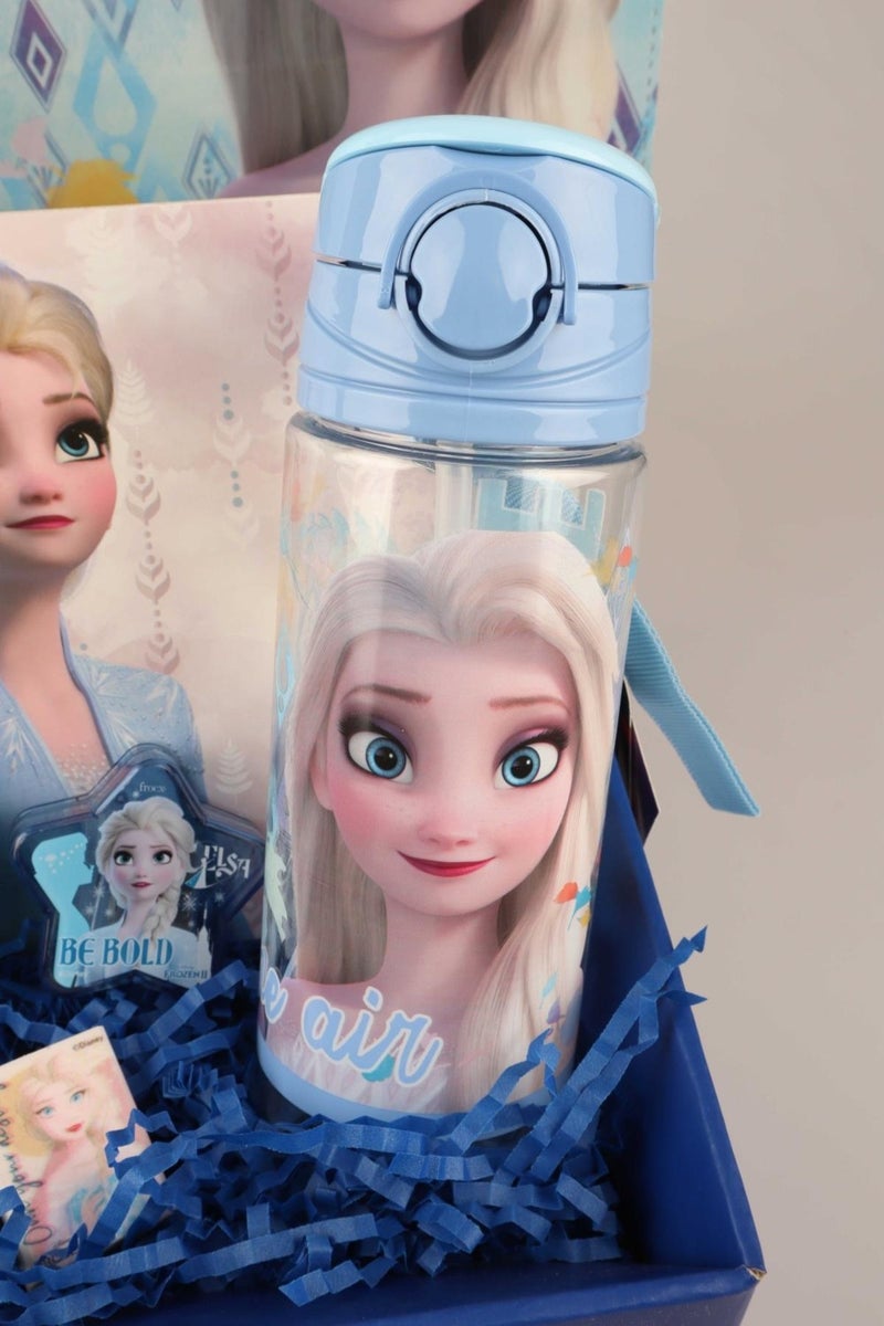 Elsa Dekomus Licensed Gift Box Special Boxed " 's Blue School Journey" Stationery and Dinner Set  - Image 4