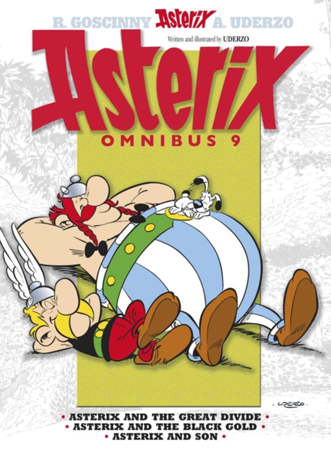 Asterix: Asterix Omnibus 9 : Asterix and The Great Divide, Asterix and The Black Gold, Asterix and Son 