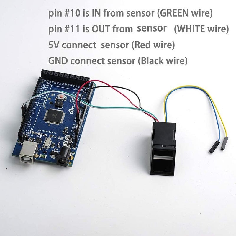 REES52 REES52 AS608 Optical Fingerprint Reader Sensor Module Door Lock Access Control Red Light for Arduino Mega2560 UNO R3 - Image 3