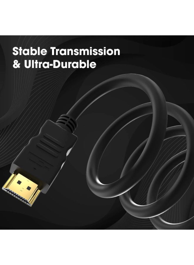 Sturnus 1.5M HDMI Cable – 4K@60Hz, HDR, ARC, 3D, Ethernet, High-Speed for TV, Monitor, Projector, Laptop, Camera, Media Player & Gaming Consoles - Image 2