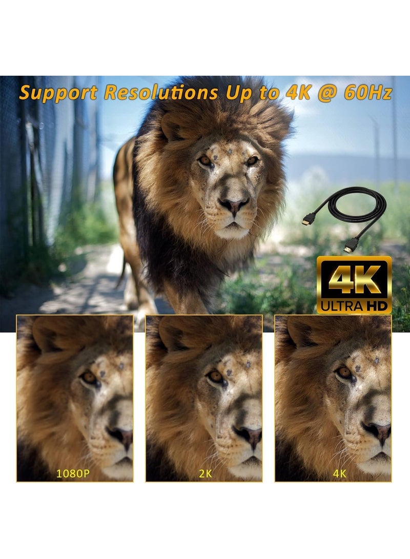 Sturnus 1.5M HDMI Cable – 4K@60Hz, HDR, ARC, 3D, Ethernet, High-Speed for TV, Monitor, Projector, Laptop, Camera, Media Player & Gaming Consoles - Image 4
