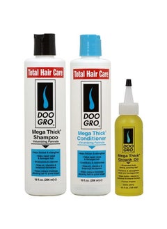 Doo Gro Mega Thick Shampoo  Conditioner  Growth Oil"Set"  - Image 2
