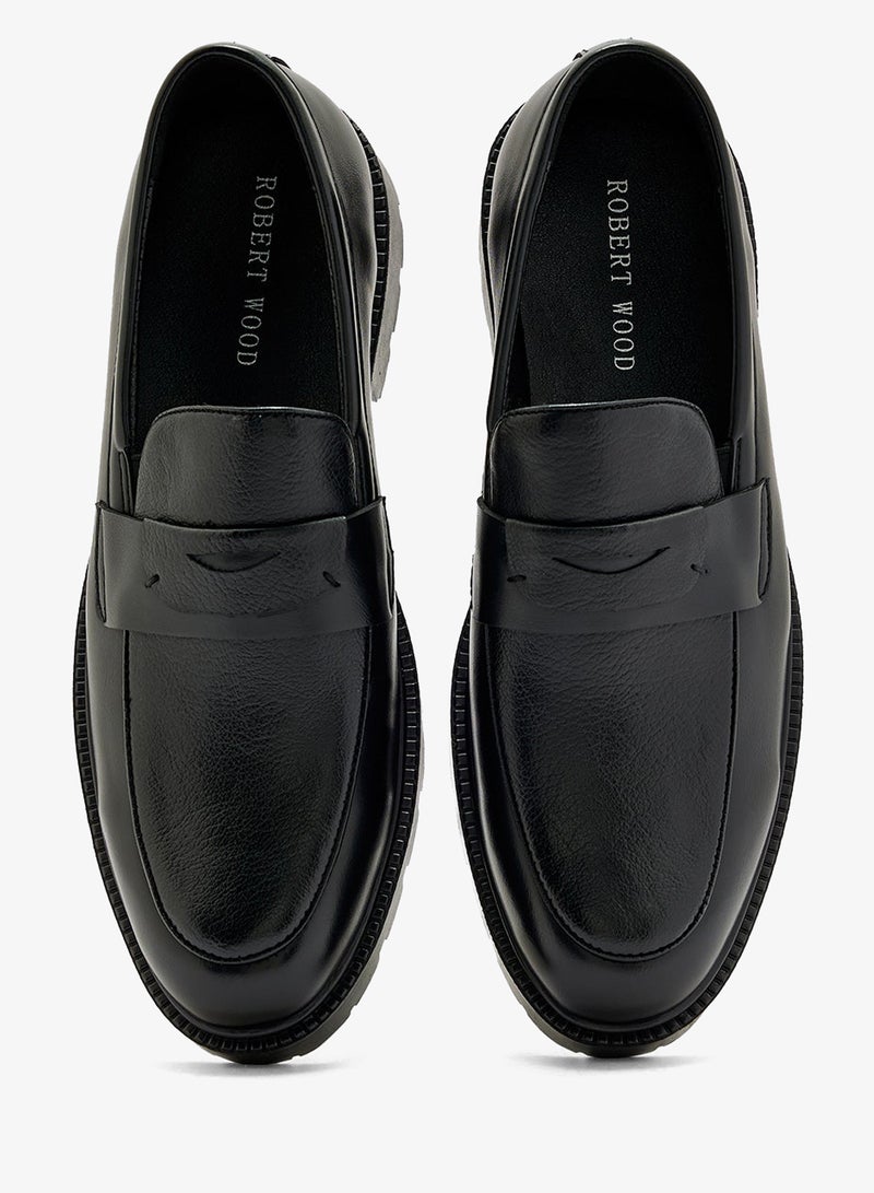 Robert Wood Classic Penny Loafers - Image 4