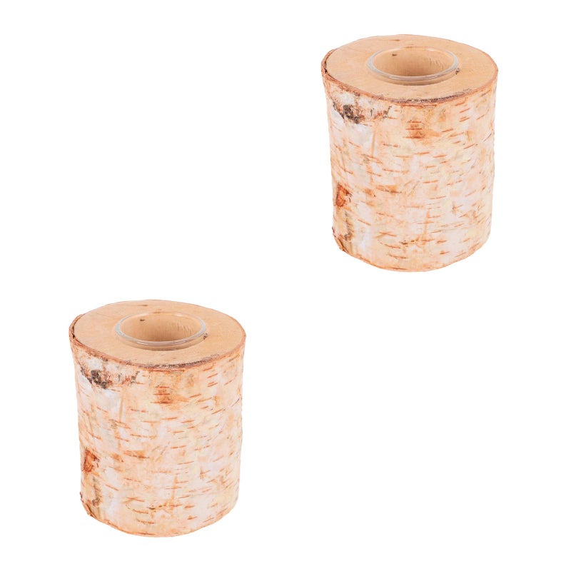 2pcs Rustic Candle Holders Votive Tealight Holder For Home Decor For Dining Table Centerpiece Holiday Decoration - Image 1