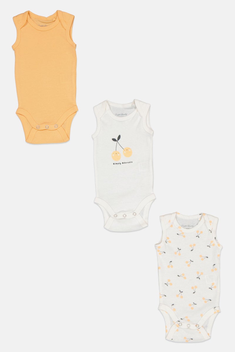 English Laundry Toddlers Boy 3 Piece Sleeveless Graphic Print Bodysuits, Multicolor - Image 2