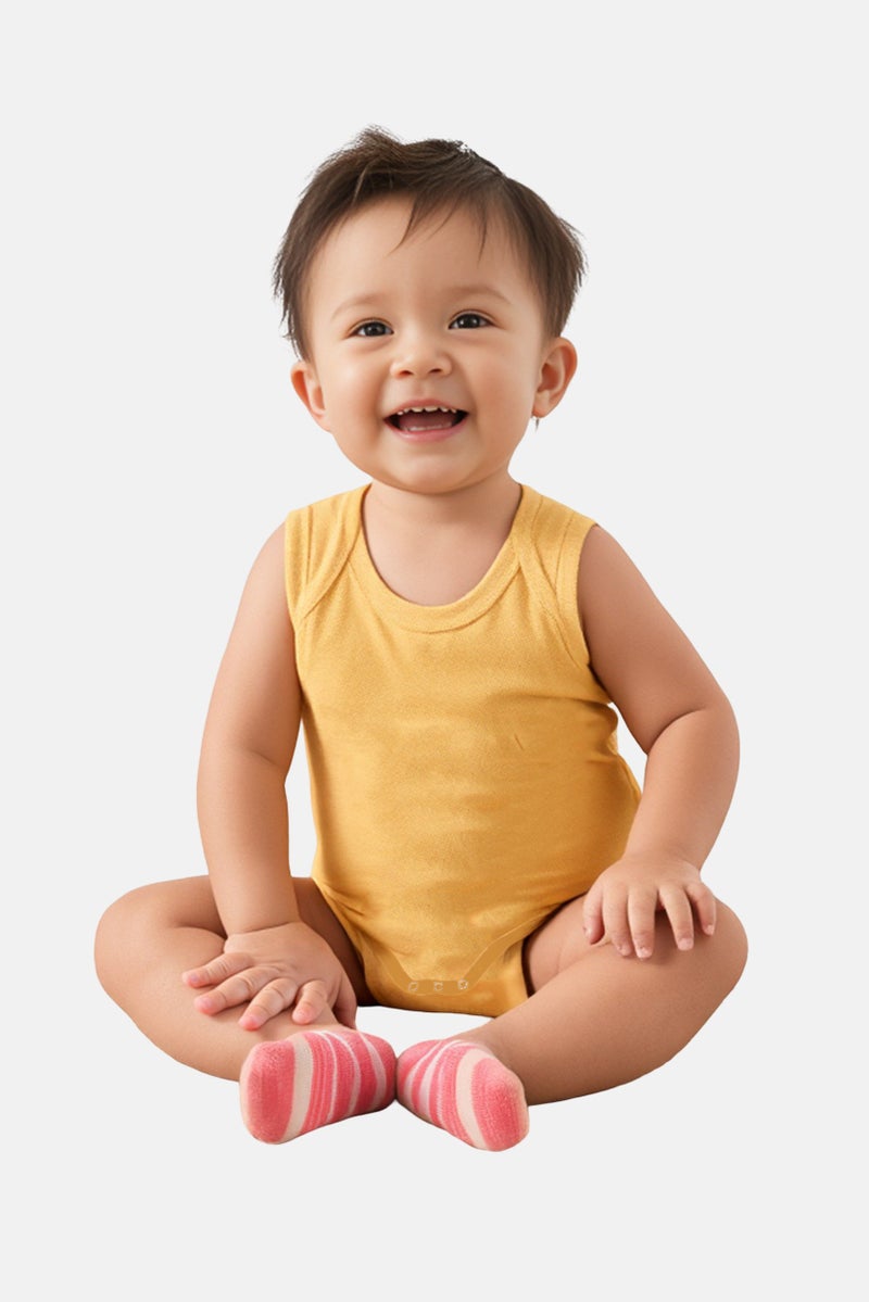 English Laundry Toddlers Boy 3 Piece Sleeveless Graphic Print Bodysuits, Multicolor - Image 1